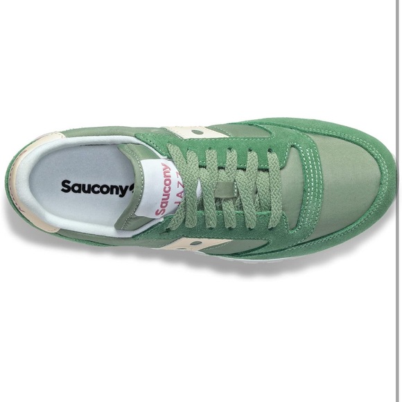 EUC Saucony Women's Green Jazz Sneakers Size 8 - Picture 3 of 11